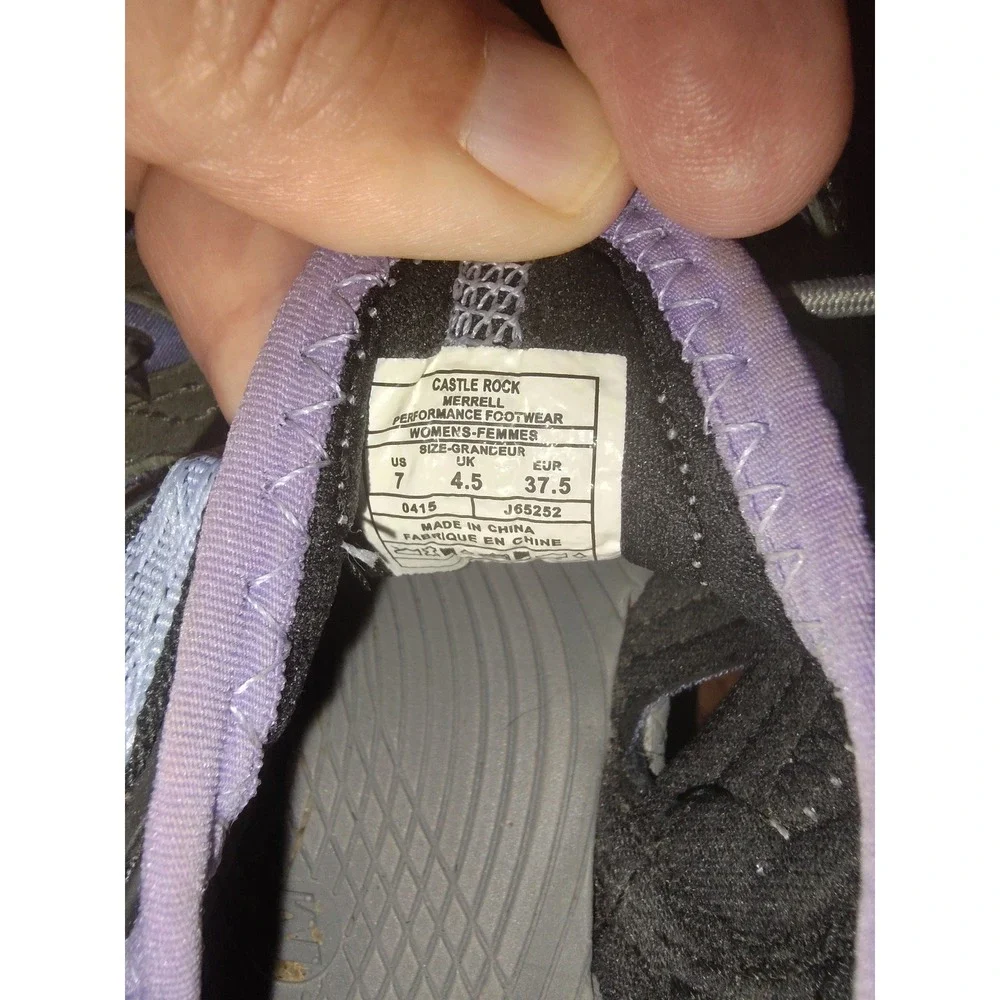Merrell All Out Blaze Sieve Castle Rock Purple Hiking Water Sandals Womens 7